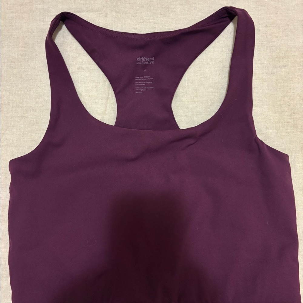 Girlfriend Collective Deep Purple Paloma Bra